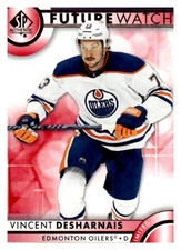 2023-24 SP Authentic #133 Vincent Desharnais Limited Red