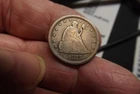 1875-S Seated Liberty 20 Cent Silver Scarcer Type VF Solid