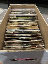 BLIND GRAB 45 RPM RECORDS ALL GENRES VG CONDI...