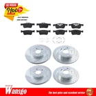For Honda Accord 2018-2022 1.5L l4 GAS Front & Rear Brake Disc & Pad Kit