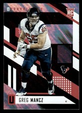 Greg Mancz 2017 Panini Unparalleled Mega Moon Lava RC #53 Houston Texans ESE