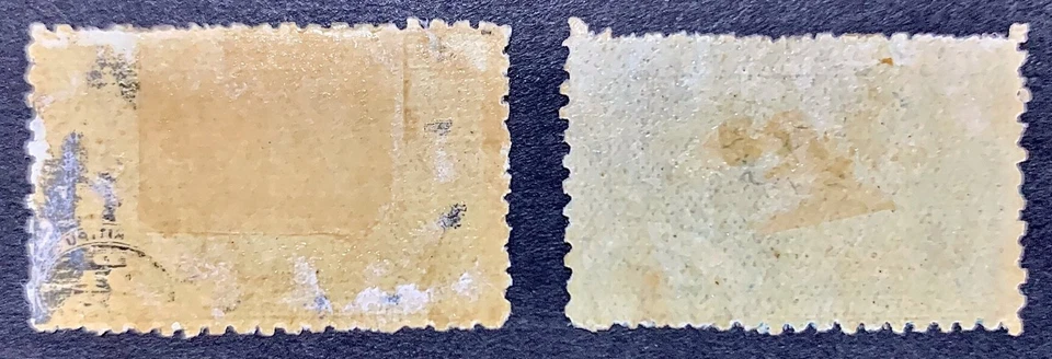 NUEVA ZELANDA QV 1898 21/2d "WAKATIPU" Azul y Azul Profundo SG #250-50a Como Nuevo MH CAT 120 £ Foto 2 de 2