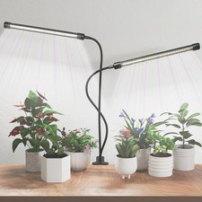 Grow Light,Full Spectrum White 84 LED Clip Plant Lights for Indoor Plants Gro...
