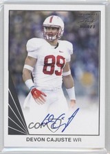 2016 Leaf Ultimate Draft 1990 Leaf Auto Devon Cajuste #BA-DC1 Auto 0w8