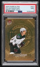 2022 Upper Deck Fleer Ultra Medallions Gold /200 Dylan Guenther PSA 9 MINT 2d8