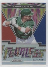 2021 Panini Prizm Fearless Red White & Blue Prizm Ramon Laureano #FR-8 11gl