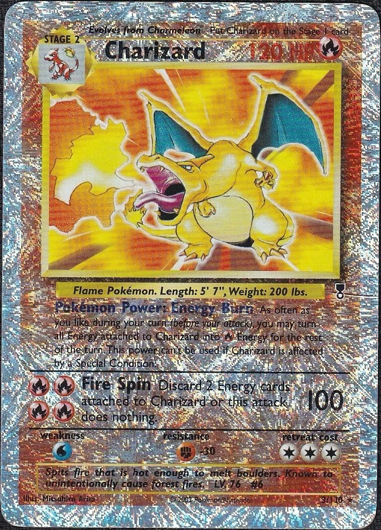 Preços baixos em Charizard Pokémon TCG Coleção Lendária Holo Raro