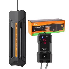 hygger 500W Aquarium Heater with Controller, Adjustable  Submersible Fish Ta...