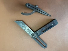 Vintage Stanley Sliding T-Bevel Square & Caliper