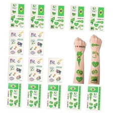 2026 Soccer Temporary Tattoo Pack 15 Sheets 145 Designs International