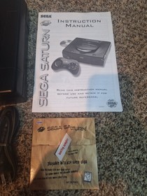 Sega Saturn Console Bundle USA Region CIB Complete in Original Box TESTED