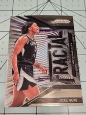2025 Panini Prizm WNBA Jackie Young Fractal Insert Las Vegas Aces