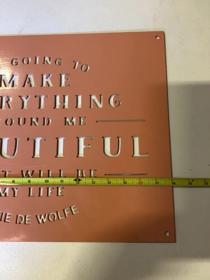 “ I am going to make everything around me beautiful that will be my life” Wolfe - Image 3 of 4