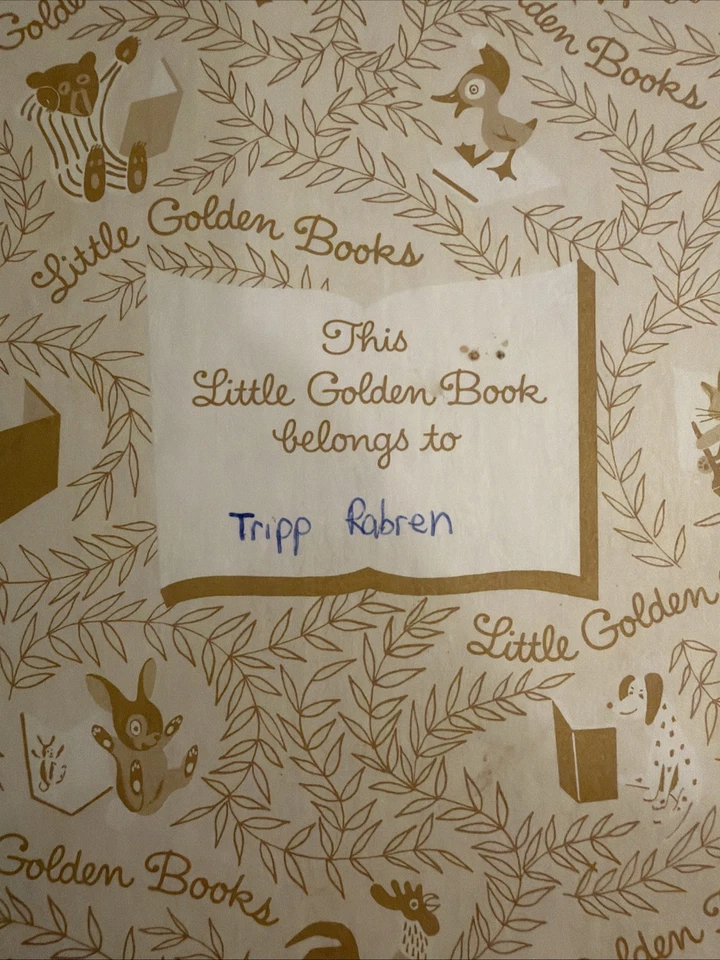 Vintage A Little Golden Book Richard Scarry’s Best Little Word Book Ever! #5484 - Image 3 of 4