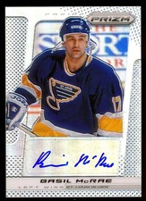 2013-14 Panini Prizm Silver Prizm Autograph Basil McRae #A-BM 16/20