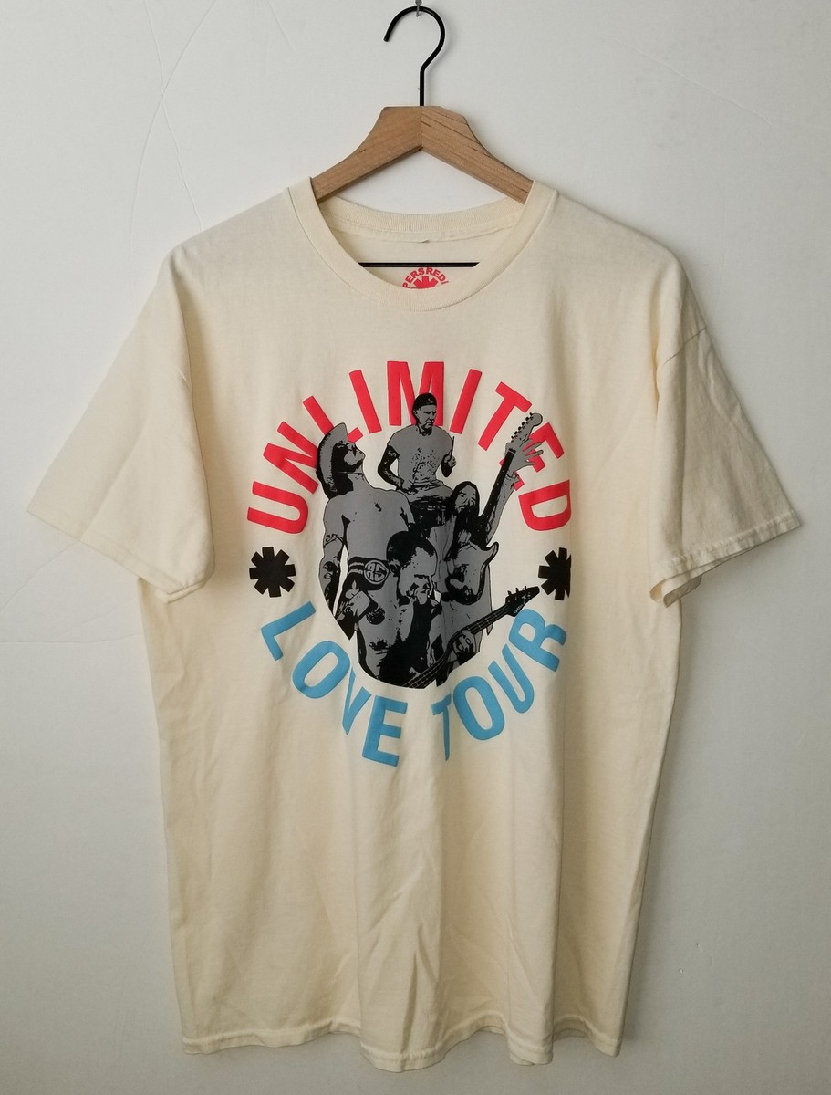 レッチリ RHCP unlimited love tour Tシャツ Mサイズ Red Hot Chili Peppers Concert T-Shirt Unlimited Love Tour 2022 NEW