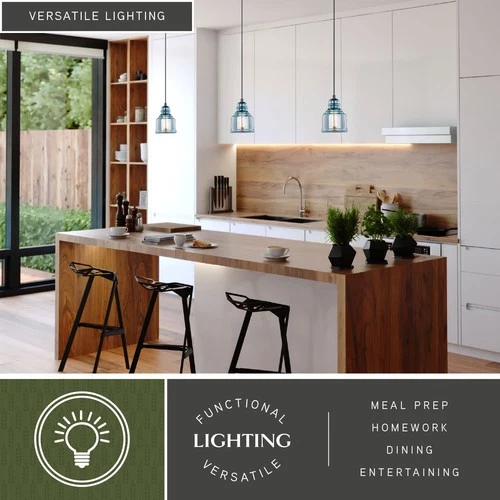 Vaxcel Lighting P0248 Millie 1 Light 6"W Mini Pendant - Bronze - Picture 8 of 9