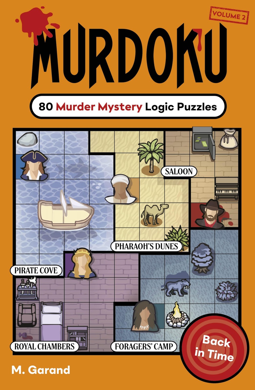 Murdoku Volume 2: Back In Time by M. Garand (Paperback Book) - Image 2
