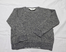 H&M Unisex Kids Gray Knit Sweater Heathered C...