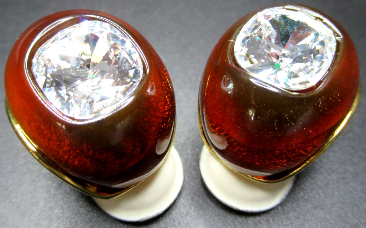 KJL KENNETH J LANE Large Rootbeer Sparkling Ice R… - image 3