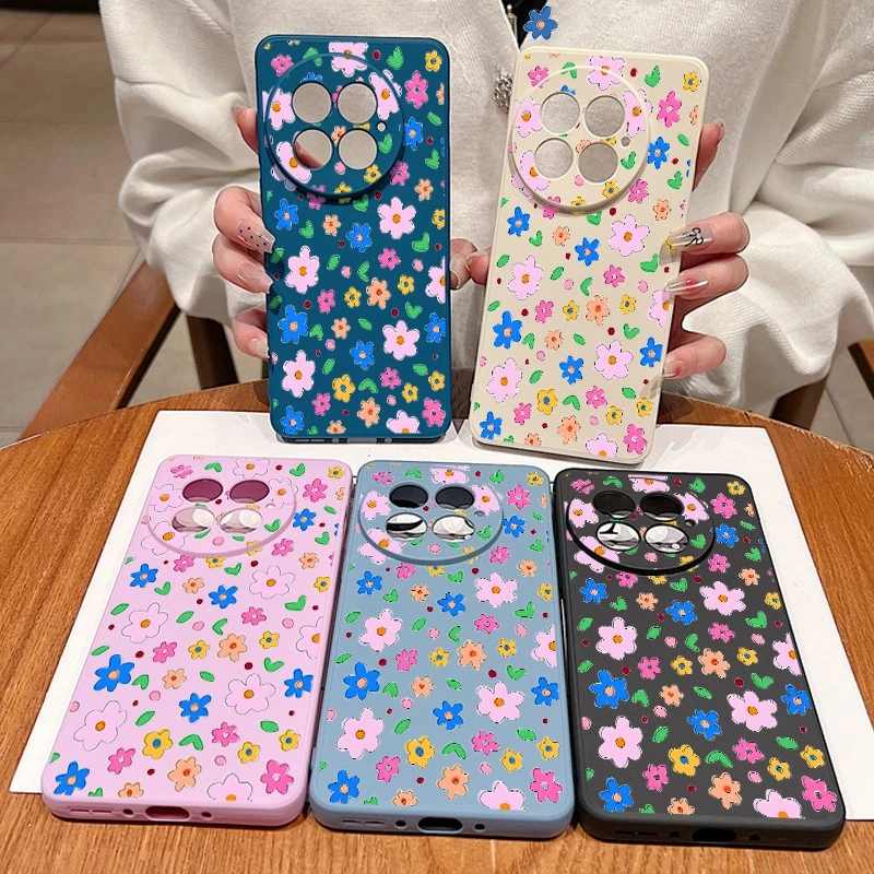 Flowers Case For OnePlus 13 12 13R 12R 11R Ace 5 Ace 3 ShockProof Silicone Cover - Image 4 of 4