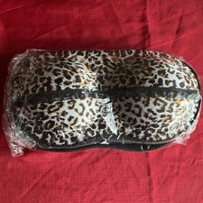 Bra Lingerie Travel Case Bra Organizer Storage Bag Leopard Print