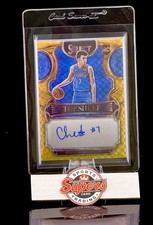 2022-23 Panini  Select - Chet Holmgren Gold Prizm RC Auto  /10 (RC)