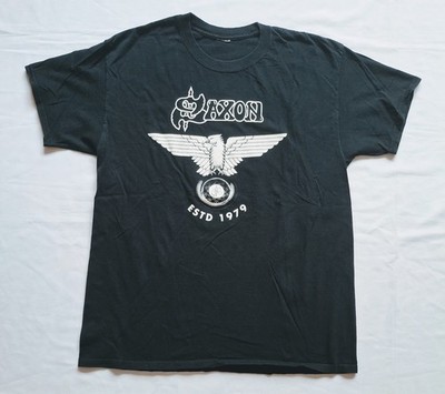 Saxon 1979 Heavy Metal Rock Music For Fans  Unisex S-5XL Shirt SB357
