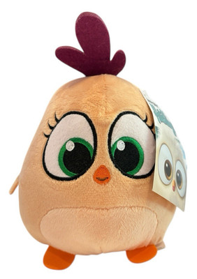 New Angry Birds 6” Orange Peach Hatchling Plush Baby Bird Rovio