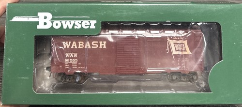 Bowser HO RTR #41289 Wabash de caja de 40’ desgastado nuevo en caja | Condition: Used
