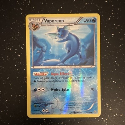 Vaporeon 22/98 XY Ancient Origins Uncommon Reverse Holo Pokmon TCG English  | eBay