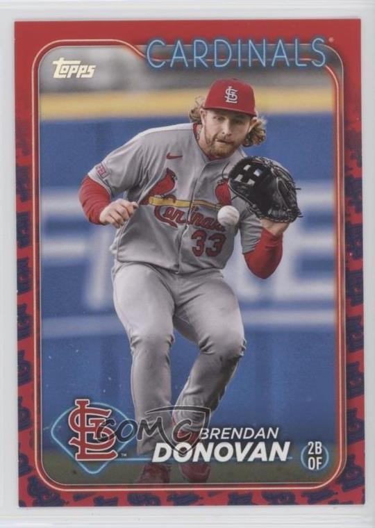 2024 Topps Series 1 Team Color Border Brendan Donovan #7 0yk6
