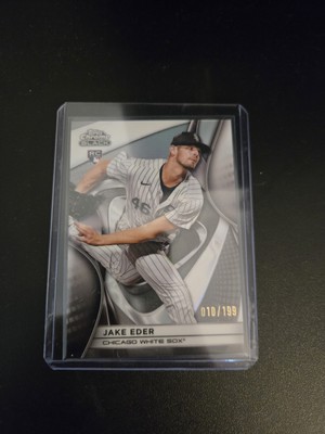 2025 Topps Chrome Black Jake Eder Silver Refractor #94/199 Rookie Card (RC)
