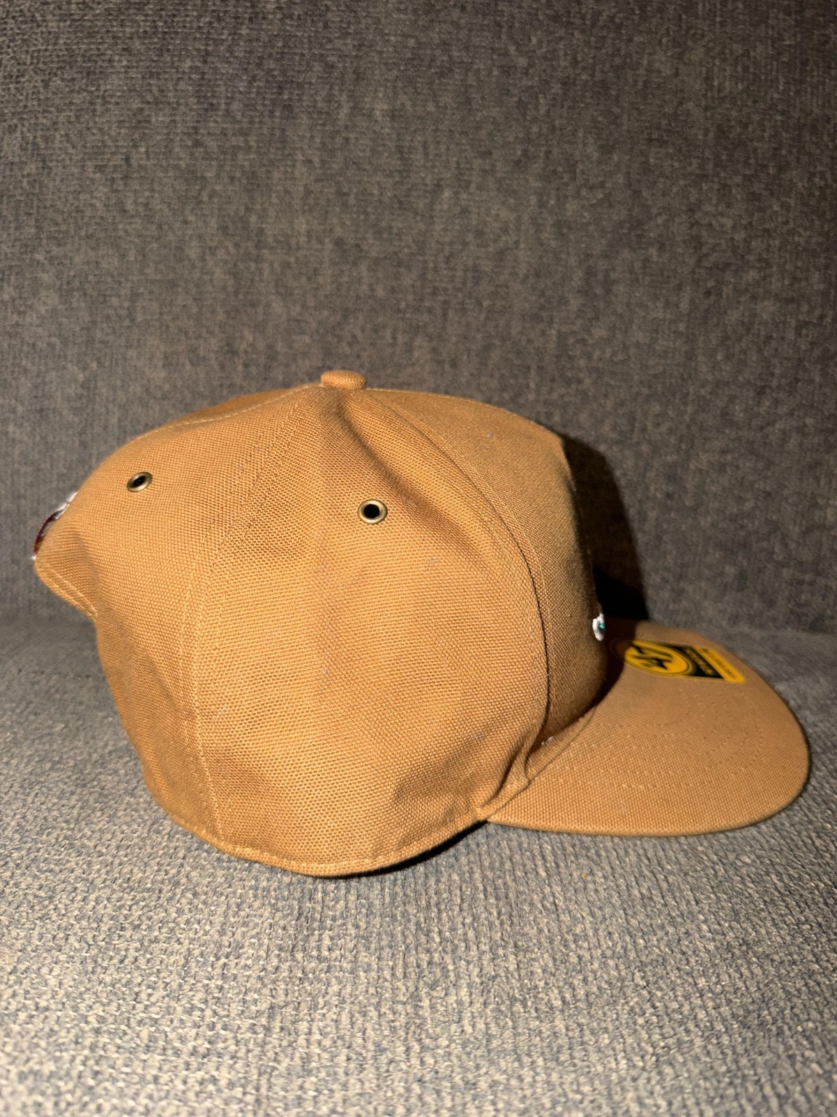 Miami Dolphins Hat Cap Snap Back Mens One Size Brown NFL Football Carhartt '47 thumbnail 2