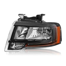 Headlight Assembly for 2015-2017 Ford Expedition Left Driver Side Black