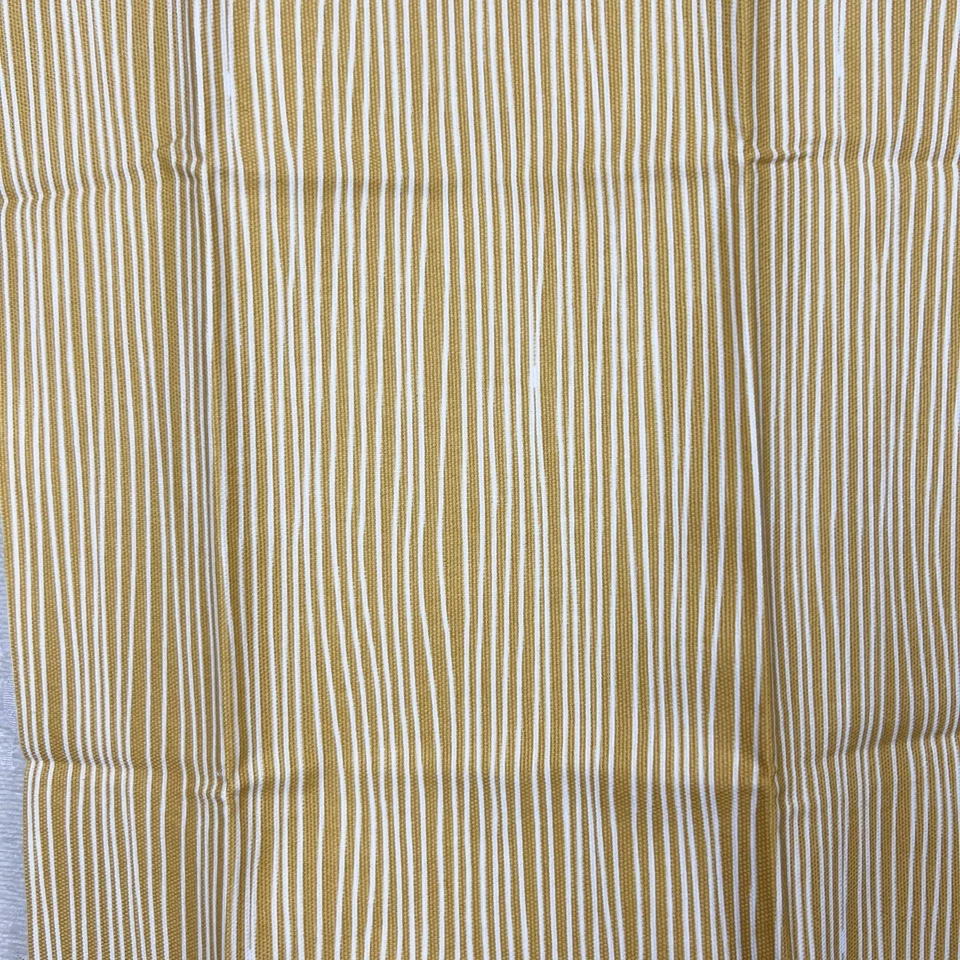 Lotta Jansdotter Glimma canvas fabric set 3 piece stripe floral yellow pink - Image 4 of 4