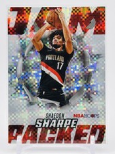 Topps NBA Hoops Packed Insert Shaedon Sharpe Portland Light Burst #JP-9