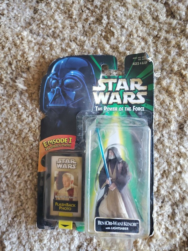Kenner Star Wars Power of the Force Ben (Obi-Wan) Kenobi Lightsaber 1998