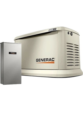 #ad Generac Guardian 26kW Standby Generator w 200 amp Transfer Switch 7291 $3125.00