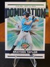 2024 Panini Prospect Edition - Domination Brayden Taylor #8 Green (RC) TB Rays