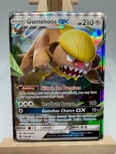 Gumshoos GX 110/149 Pokemon Sun & Moon Base Set Ultra Rare Holo-