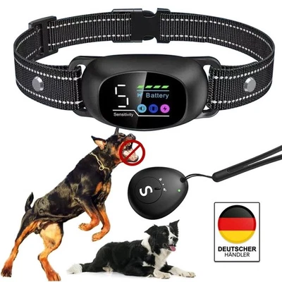 MARKENLOS Anti Bell Halsband Hunde Erziehungshalsband Anti Bark Collar Gerät für Hunde