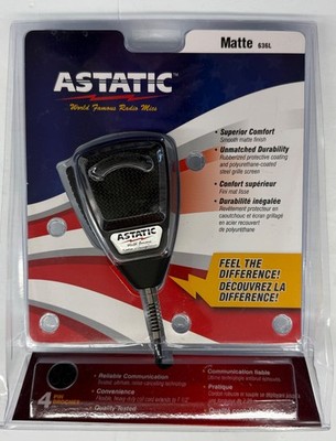 Astatic CB Microphone Matte Edition 4-Pin 636L (30210002)