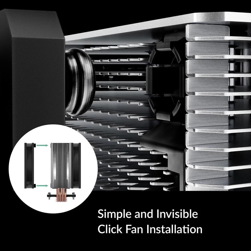 ARCTIC Freezer 36 Single Tower PC CPU Cooler 200-1800 RPM Intel AMD LGA1700 - Image 3 of 4