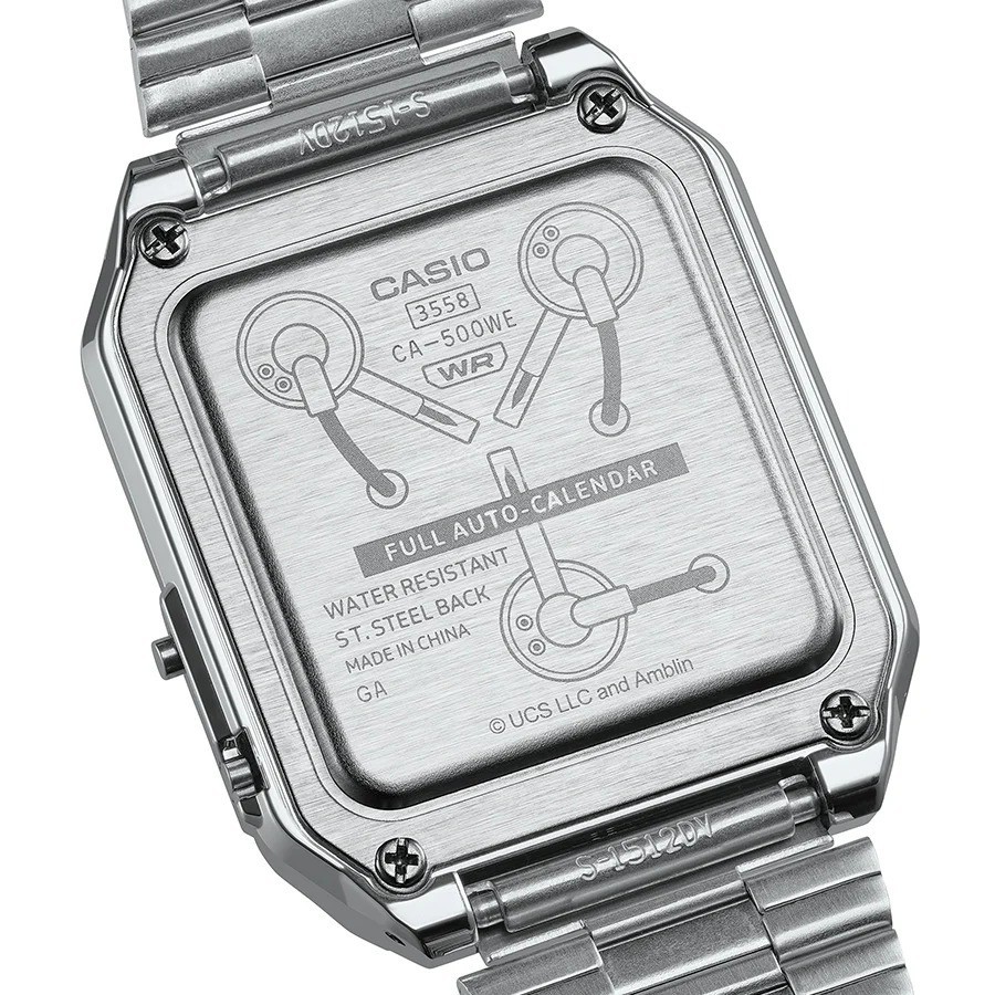 CASIO CLASSIC Back To The Future Collaboration model Watch CA