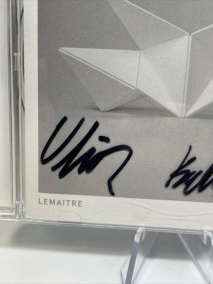 LEMAITRE - Singularity - CD / EP Astralwerks - Signed Copy - Imagem 2 de 4