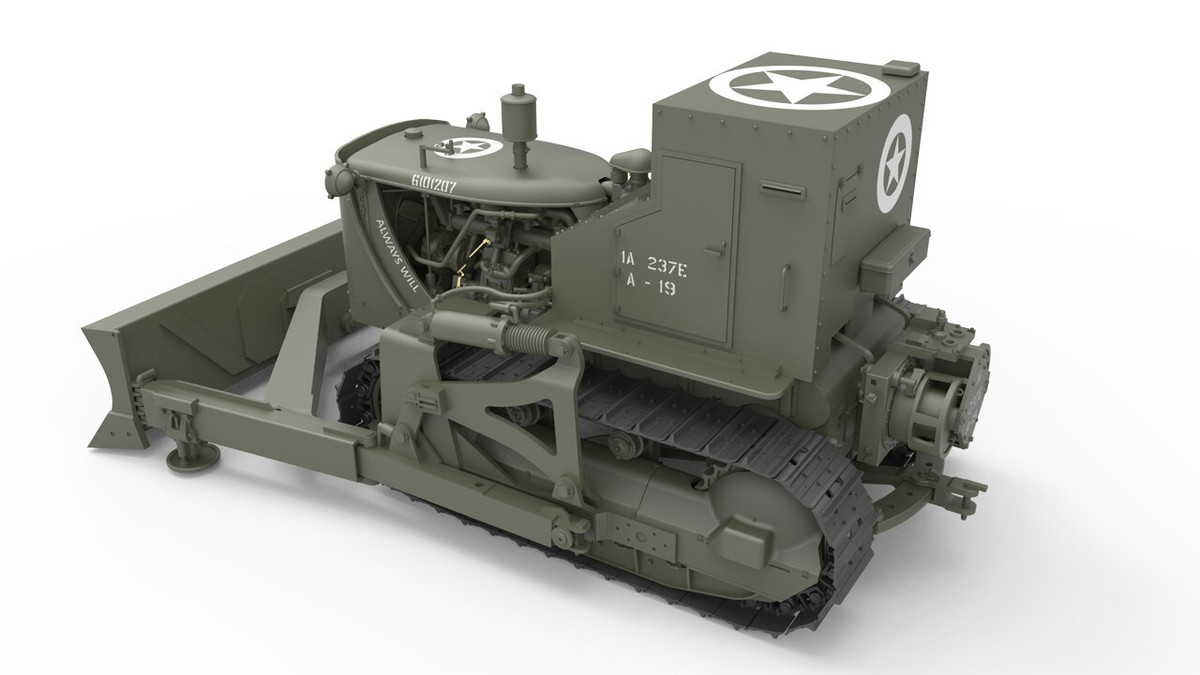 MiniArt 1/35 35188 WWII US Armoured Bulldozer | eBay