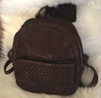 ViLenca Holland Dark BROWN Leather TRAVELER Dual Zips