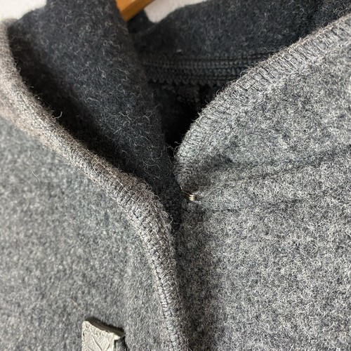 Vtg Giesswein Loden Plankl Long Virgin Wool Hooded Winter Coat Jacket EU 38 US 8 - Picture 9 of 24