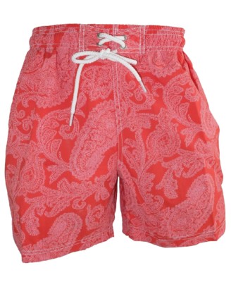 Baileys Swim Short Beach Freizeitshort in rot Paisleysdesign Gr. M L XL